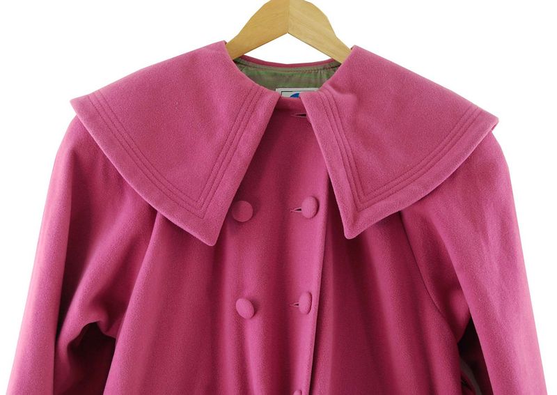 Pink vintage coat clearance