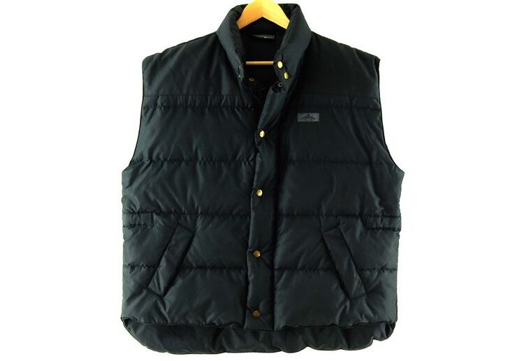 Mens Black Puffa Vest