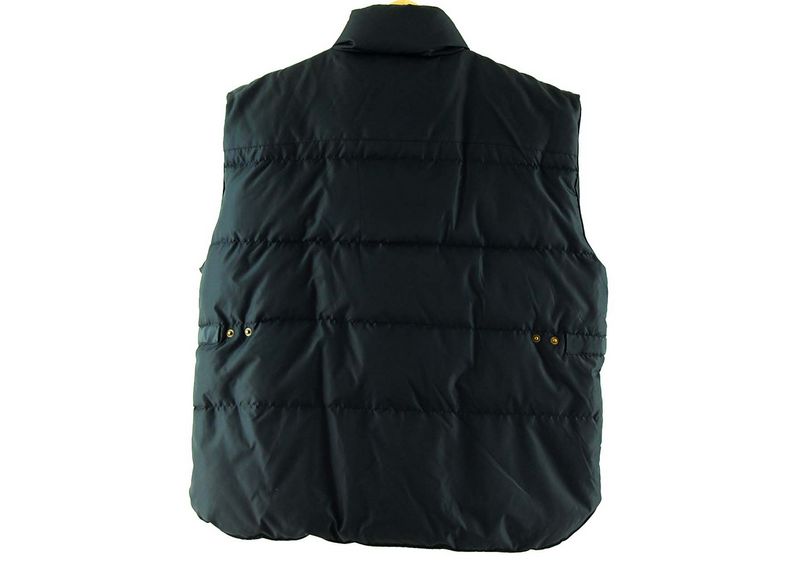Back Mens Black Puffa Vest