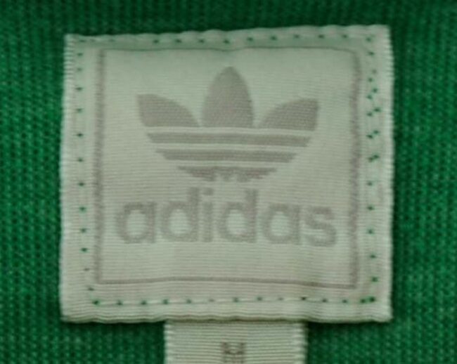 Label Medium Green Adidas Tracksuit Jacket
