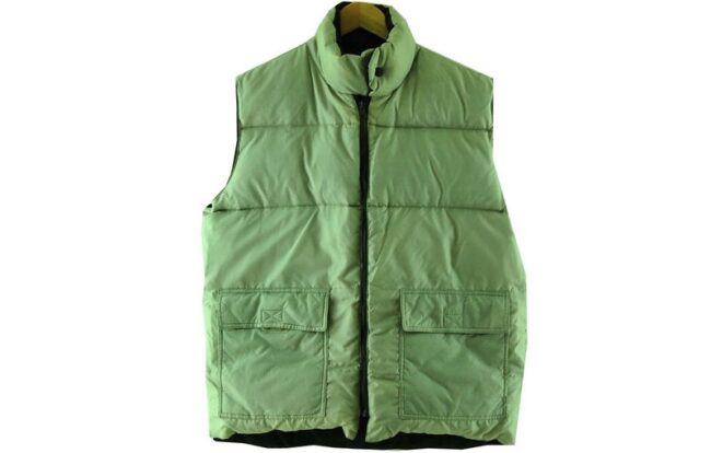 Reversible side Grey Reversible Puffa Vest