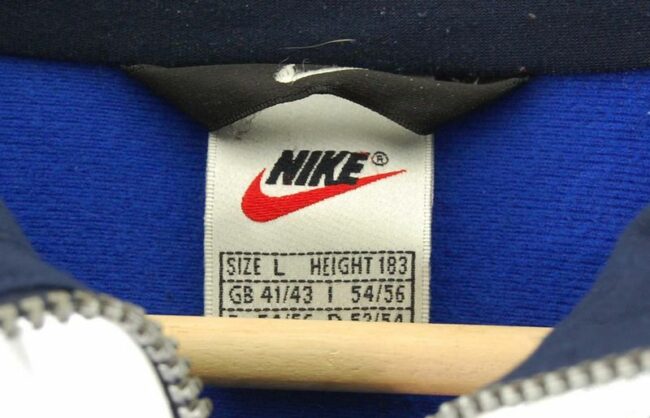 Label Blue Nike Tracksuit Jacket