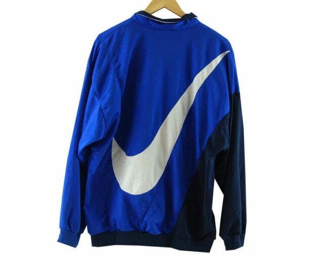 Back Blue Nike Tracksuit Jacket