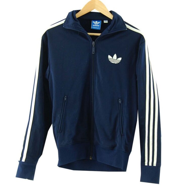 Navy Blue Adidas Tracksuit Jacket