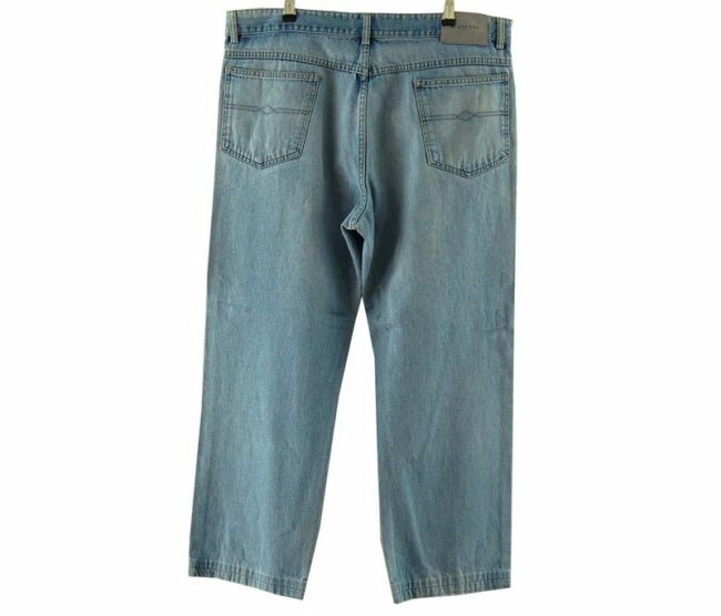 Back Burberry Mens High Waisted Jeans
