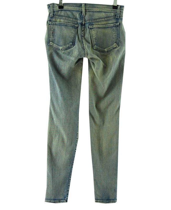 Back J Brand Blue Acid Wash Jeans