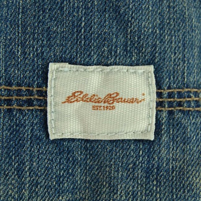Label on back pocket
