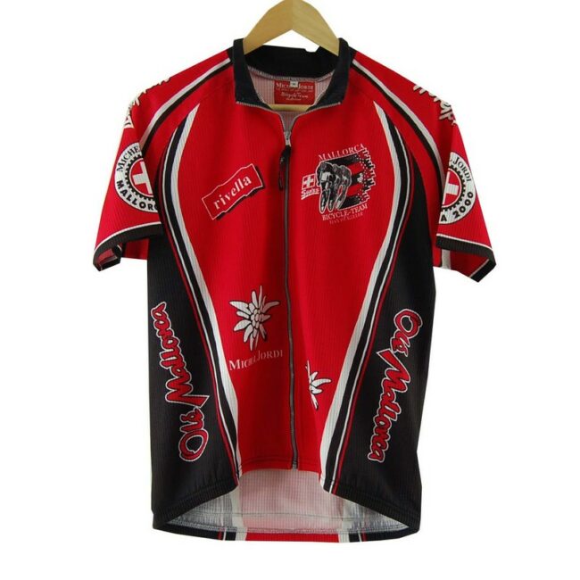 Michel Jordi Red Cycling T Shirt