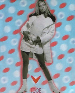 90s clothes trends - Sol Acuña photographed by Rocca-Cherniavsky in 1996 for the brand Toqe
