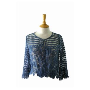 Vintage RARE 90s double layer blue top !!! 🩵