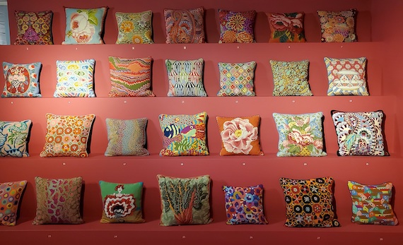 Kaffe Fassett - Exhibition Review - Blue 17 Vintage Clothing