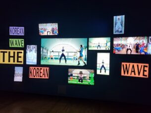 Hallyu - The Korean Wave. Korean Exhibition review. Photo Genevieve Jones