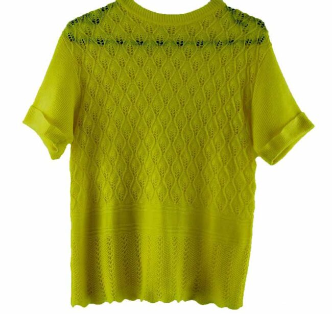 Rib Knit 70s Top Womens