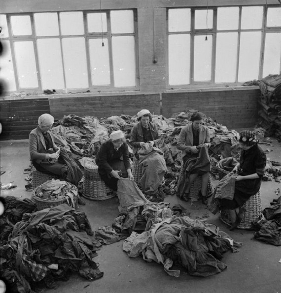 Old Rags Into New Cloth- Salvage in Britain, April 1942 Old Rags Into New Cloth- Salvage in Britain, April 1942