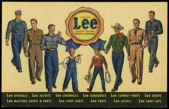 Where are cheap places to buy vintage clothes - Lee Work Clothes, 1945 Where are cheap places to buy vintage clothes - Lee Work Clothes, 1945