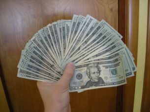 recycle clothes for money - Twenty dollar bills