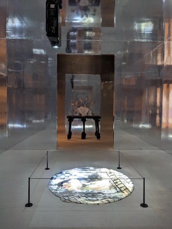Delaine le Bas at Tate Britain. Photo G Jones Delaine le Bas at Tate Britain. Photo G Jones