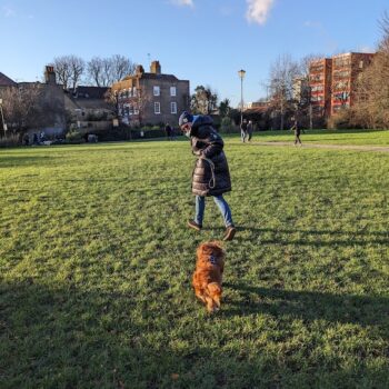 Walk a dog! Image A Lazar