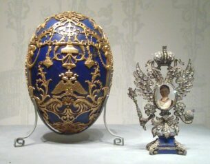 Fabergé Egg. Cloth recycling near me. Image copyright free via Wikipedia.