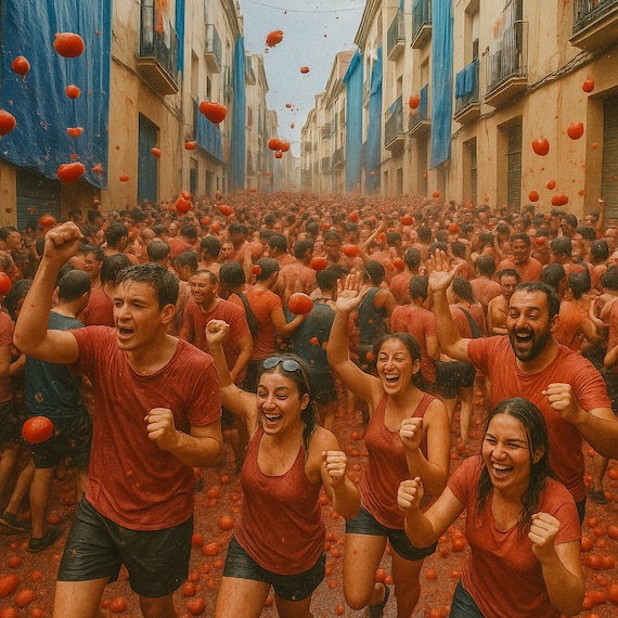 Tomato fest 2 August. Image G Jones