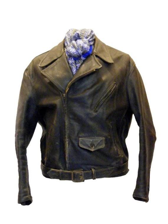 Mens Vintage Clothing - 1940s motorcycle jacket from Blue17